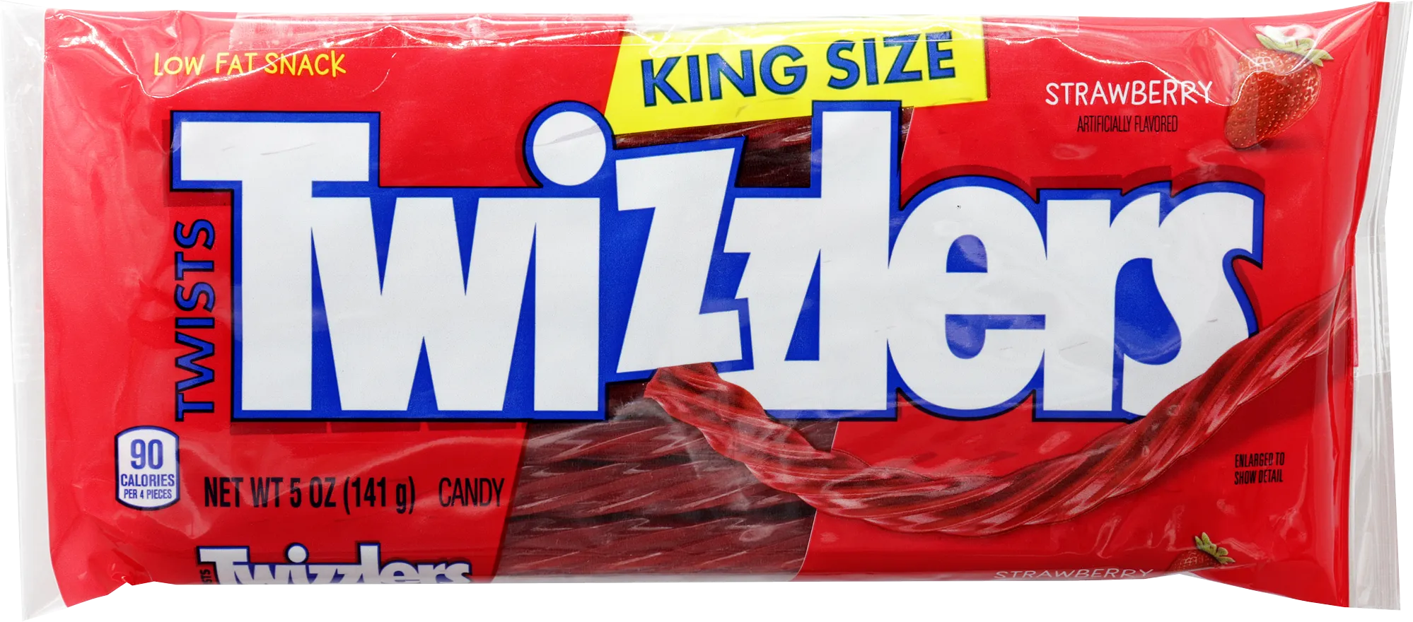 Twizzlers Twists King Size Strawberry