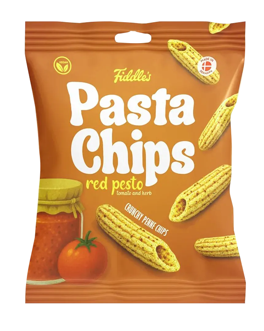 Fiddle´s Pasta Chips red pesto
