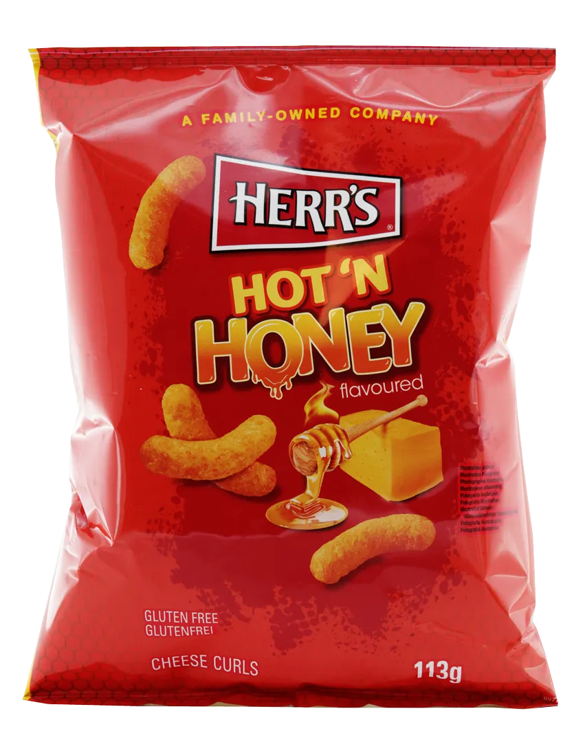 HERR´S Hot´n Honey Cheese Curls