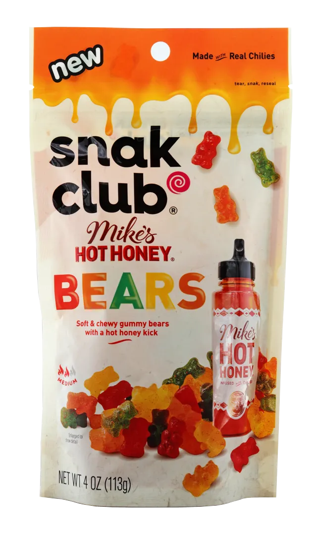 Snak club Mike´s Hot Honey Bears