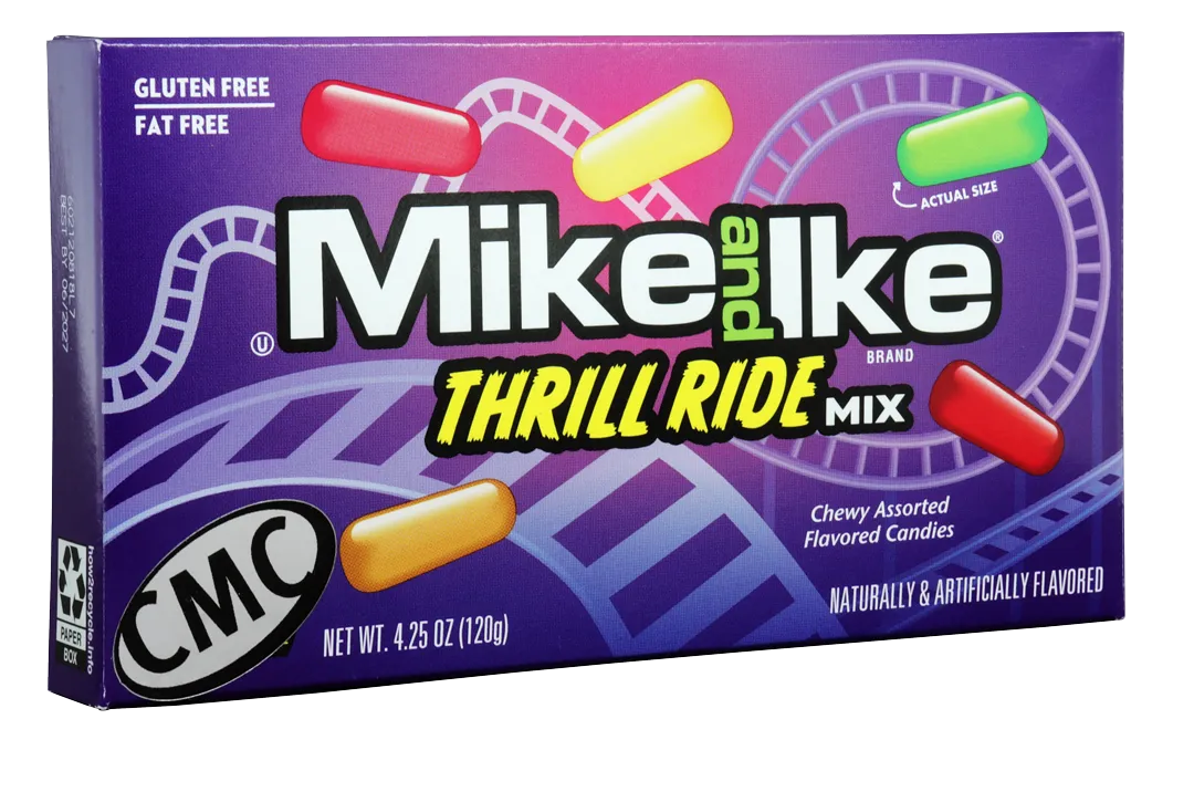 Mike and Ike Thrill Ride Mix