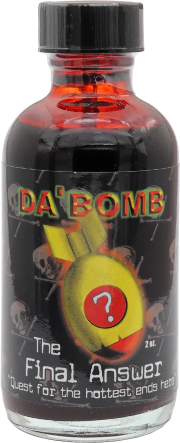 DaBomb Hot Sauce Final Answer