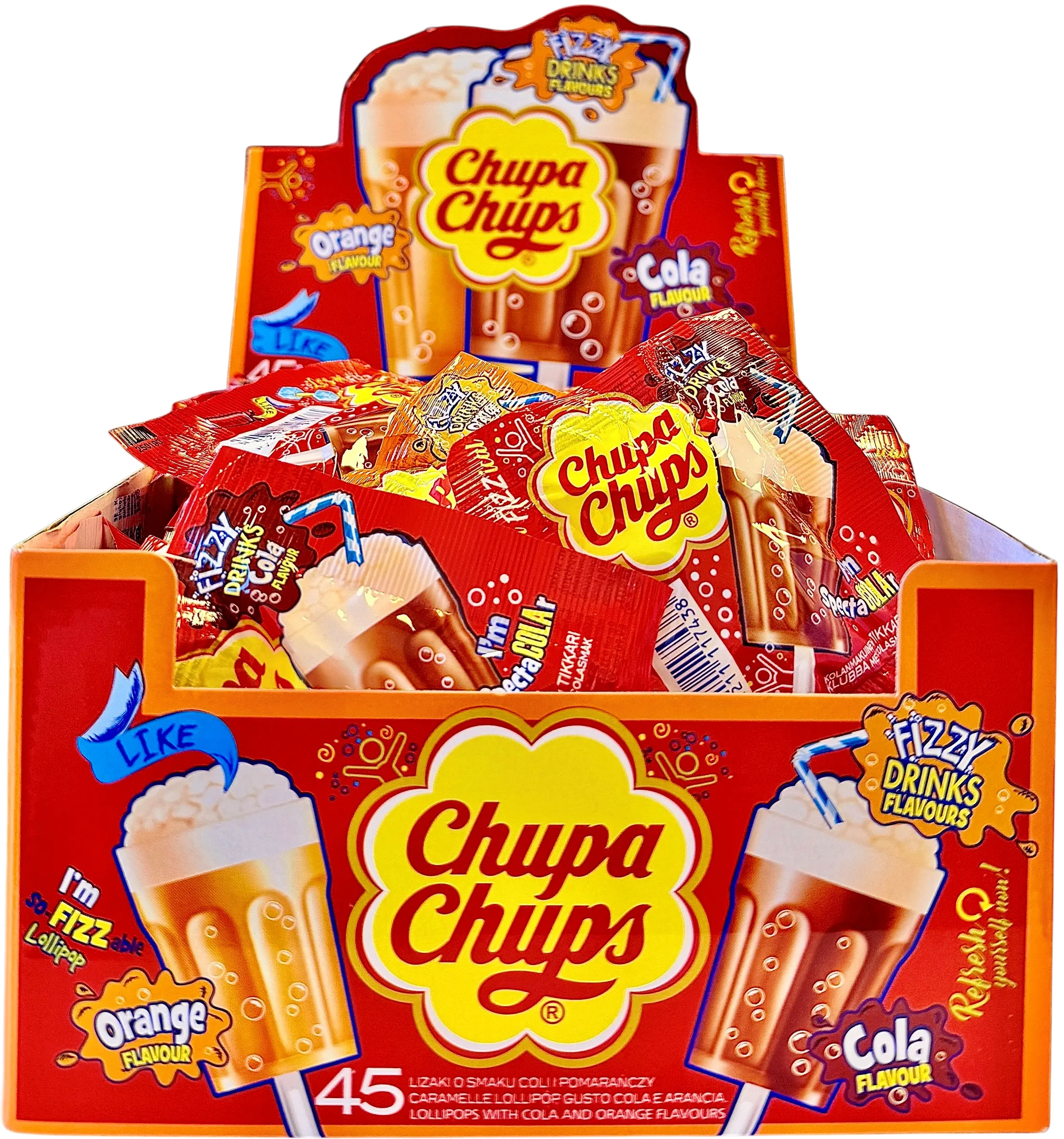 Chupa Chups Fizzy Drinks Flavours