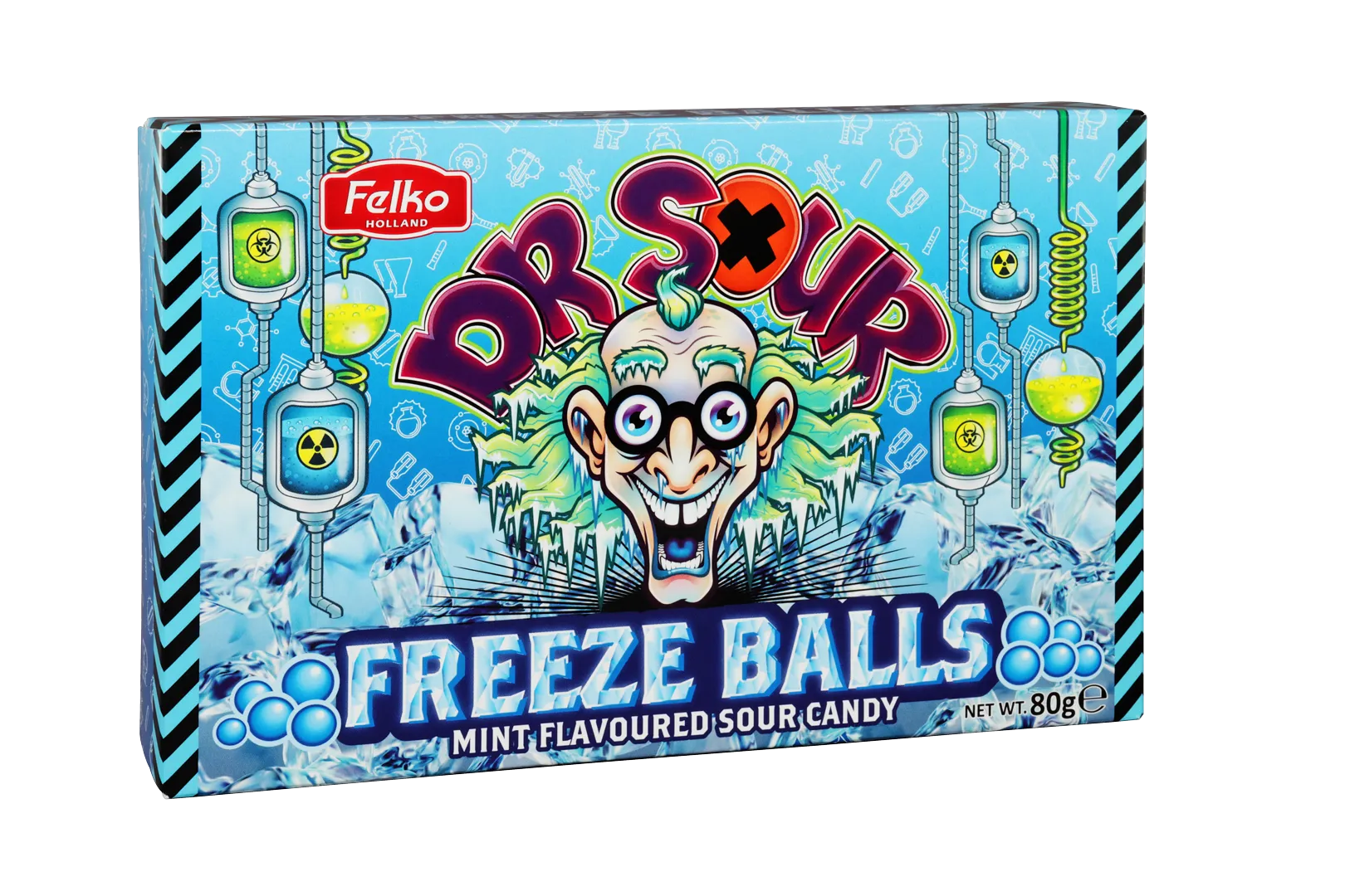 Dr Sour Freeze Balls Mint Flavoured Sour Candy