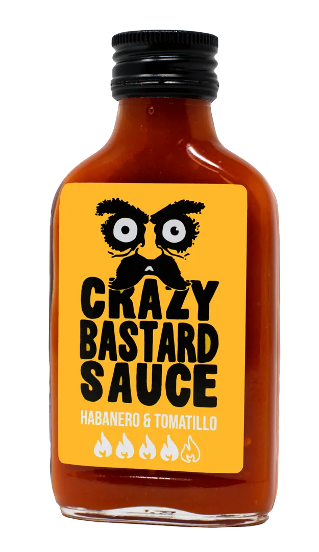 Crazy Bastard Sauce Habanero & Tomatillo