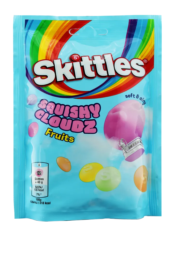 Skittles Fruits Squishy Cloudz