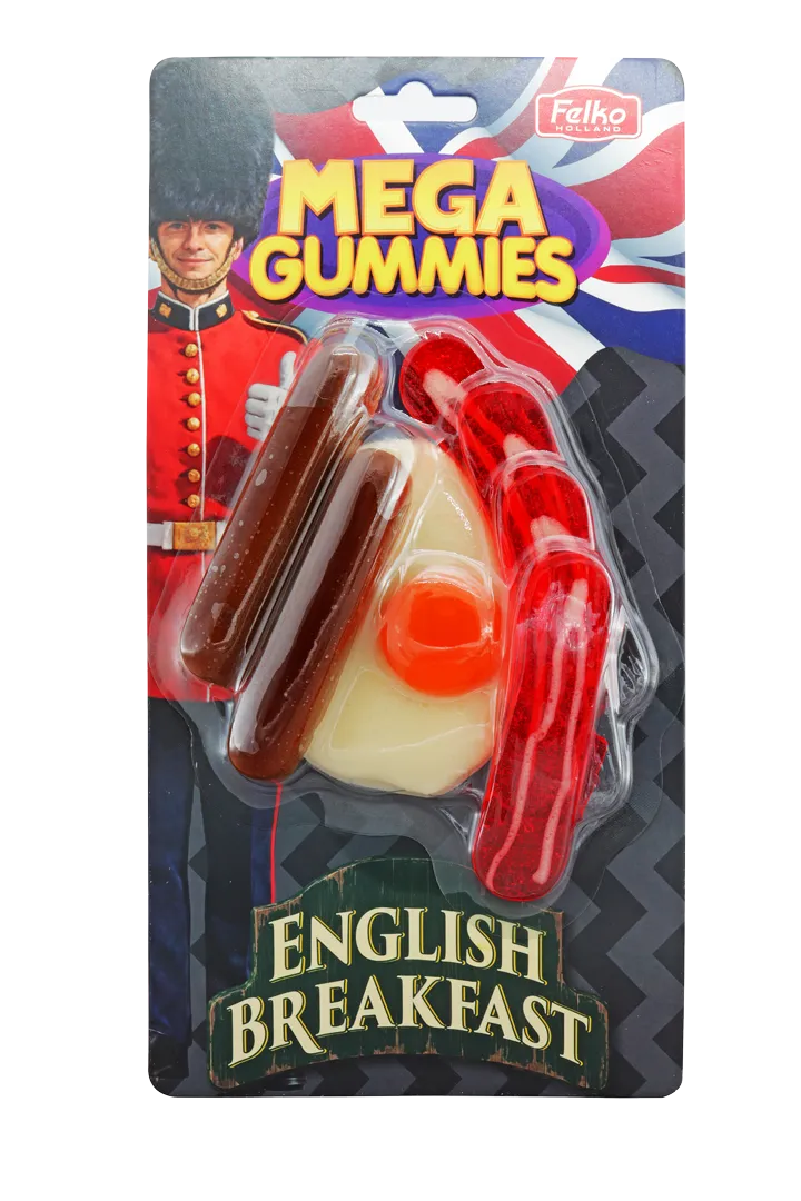 Mega Gummies English Breakfast