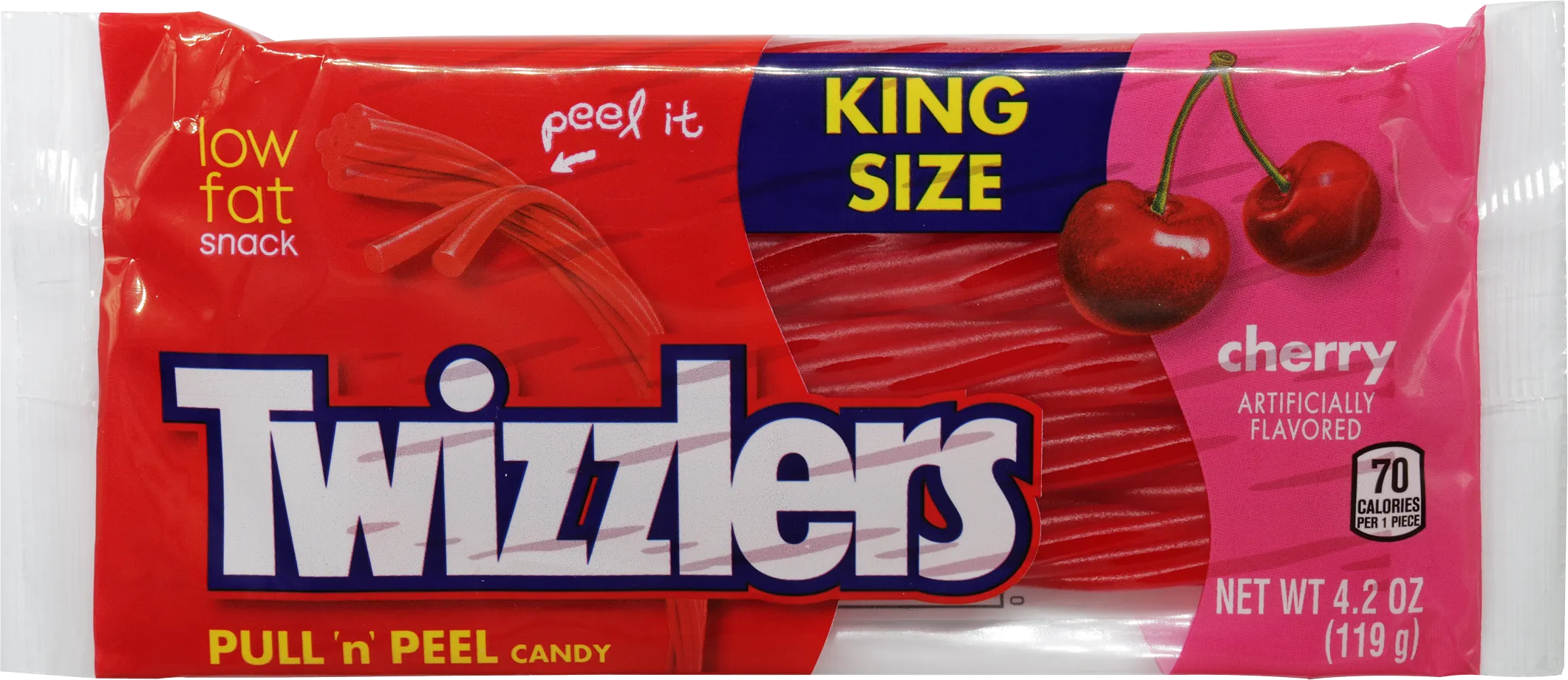 Twizzlers pull´n´peel King Size Cherry