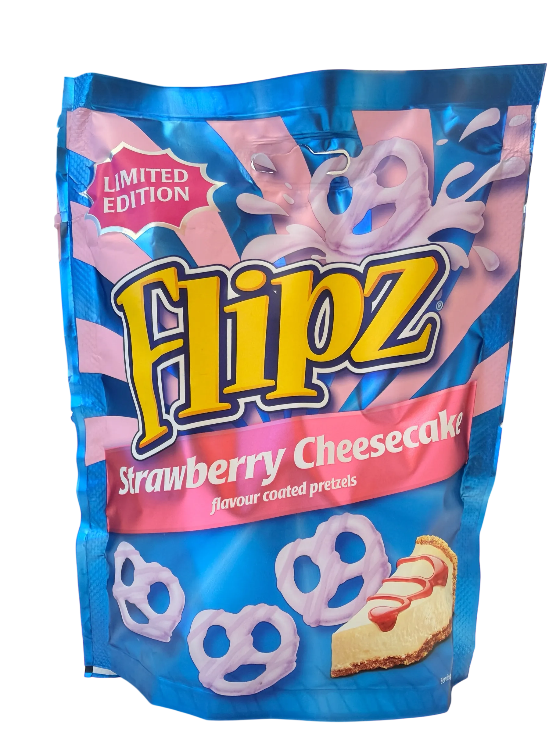 Flipz Pretzels Strawberry Cheesecake